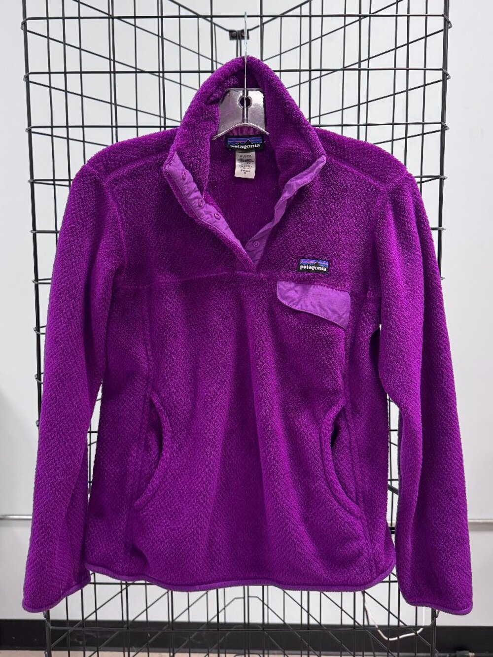 Patagonia Women's Purple Fleece Pullover Jacket Size XS